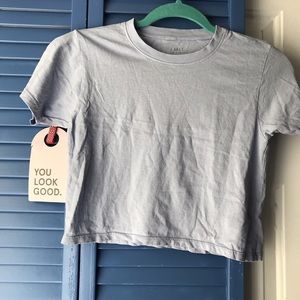 Brandy Melville light blue tee